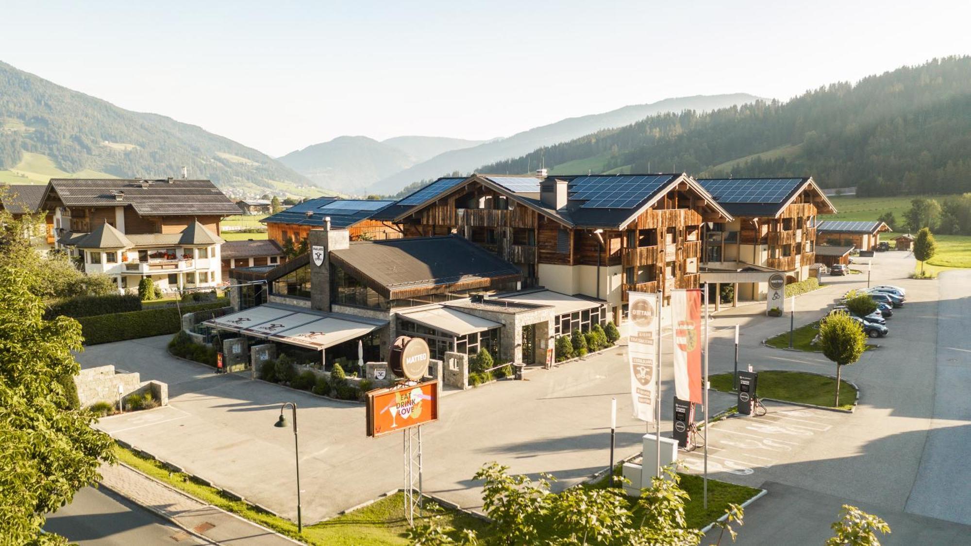 Hotel Matteo Flachau Eksteriør billede